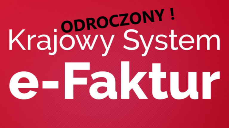 KSeF odroczony